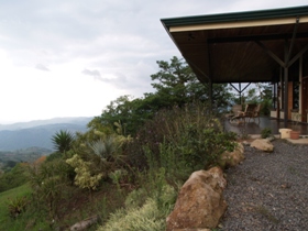 View from Vista Valverde Bed and Breakfast San Ramon, Costa Rica